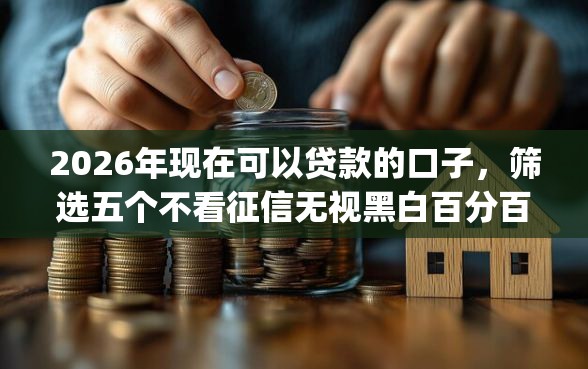 2026年现在可以贷款的口子,筛选五个不看征信无视黑白百分百下款网贷app 2026年现在可以贷款的口子,筛选五个不看征信无视黑白百分百下款网贷app