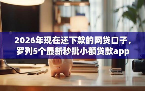 2026年现在还下款的网贷口子，罗列5个最新秒批小额贷款app