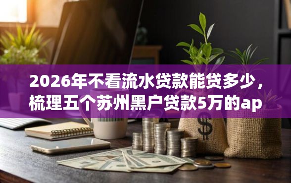 2026年不看流水贷款能贷多少，梳理五个苏州黑户贷款5万的app