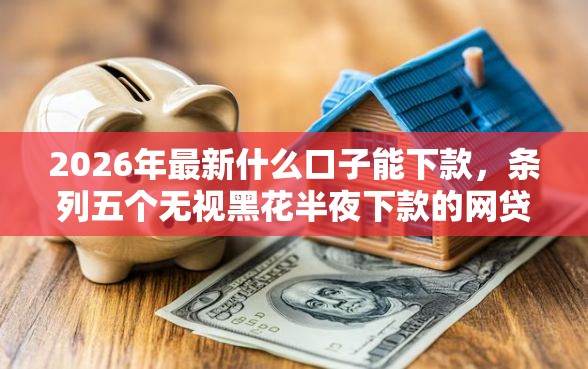 2026年最新什么口子能下款，条列五个无视黑花半夜下款的网贷口子