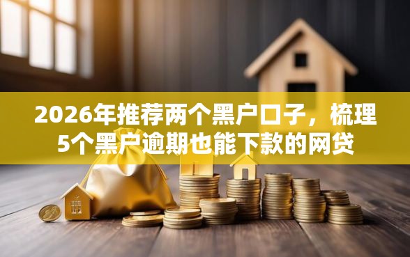 2026年推荐两个黑户口子，梳理5个黑户逾期也能下款的网贷