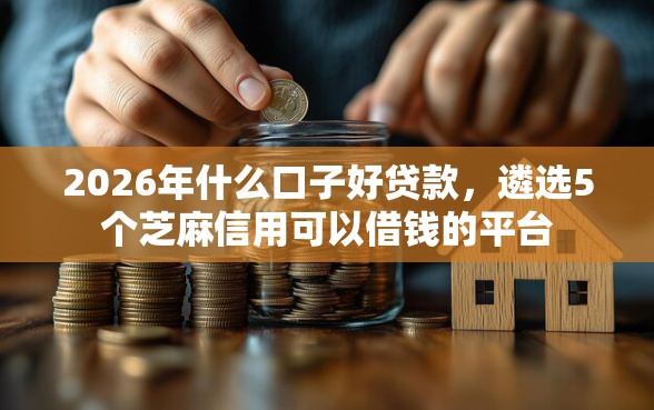 2026年什么口子好贷款，遴选5个芝麻信用可以借钱的平台