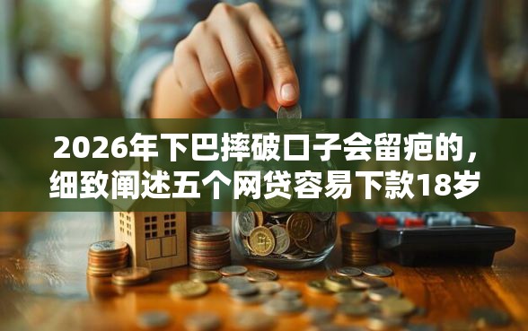 2026年下巴摔破口子会留疤的，细致阐述五个网贷容易下款18岁的软件