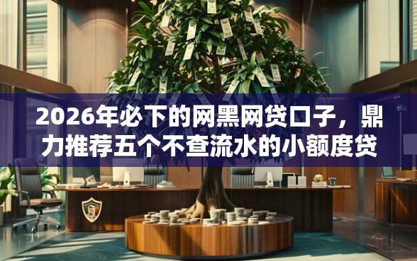 2026年必下的网黑网贷口子，鼎力推荐五个不查流水的小额度贷款软件