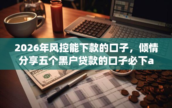2026年风控能下款的口子，倾情分享五个黑户贷款的口子必下app