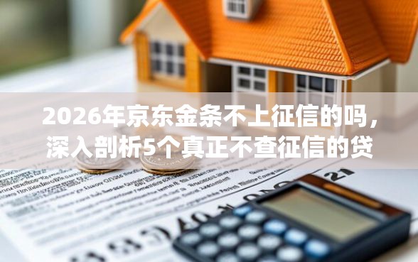 2026年京东金条不上征信的吗，深入剖析5个真正不查征信的贷款app
