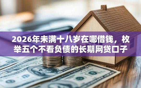 2026年未满十八岁在哪借钱，枚举五个不看负债的长期网贷口子