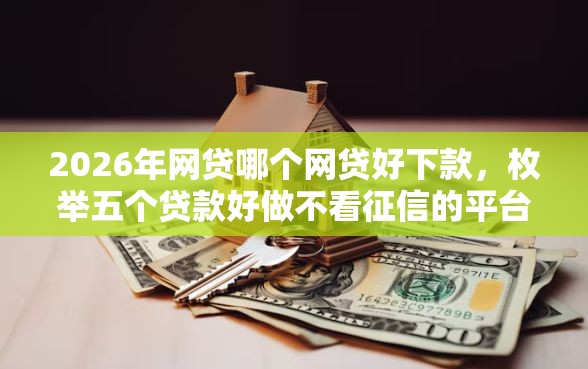 2026年网贷哪个网贷好下款，枚举五个贷款好做不看征信的平台