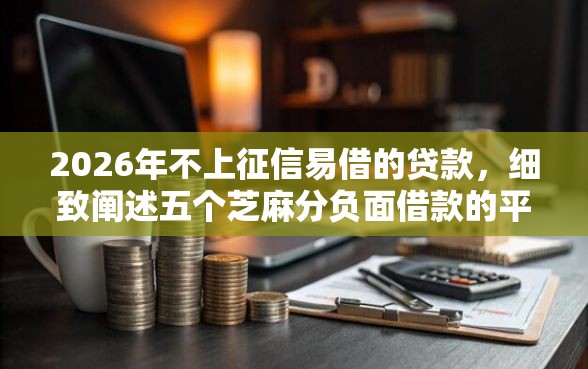 2026年不上征信易借的贷款，细致阐述五个芝麻分负面借款的平台