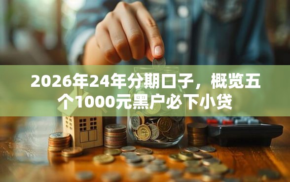 2026年24年分期口子，概览五个1000元黑户必下小贷