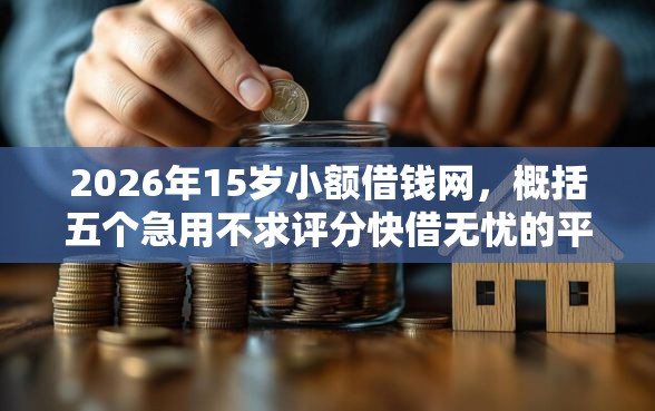 2026年15岁小额借钱网，概括五个急用不求评分快借无忧的平台