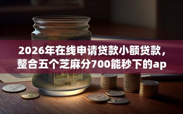 2026年在线申请贷款小额贷款，整合五个芝麻分700能秒下的app