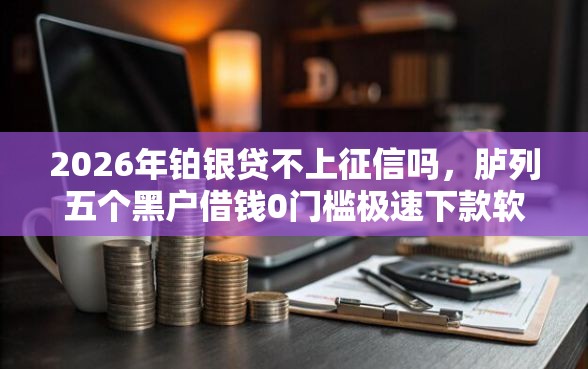 2026年铂银贷不上征信吗，胪列五个黑户借钱0门槛极速下款软件