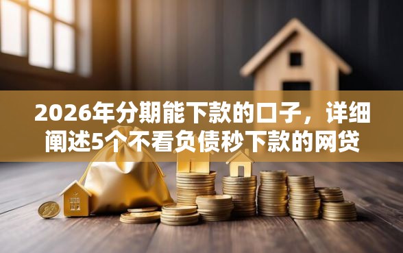 2026年分期能下款的口子，详细阐述5个不看负债秒下款的网贷软件