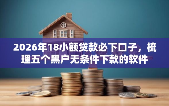 2026年18小额贷款必下口子，梳理五个黑户无条件下款的软件