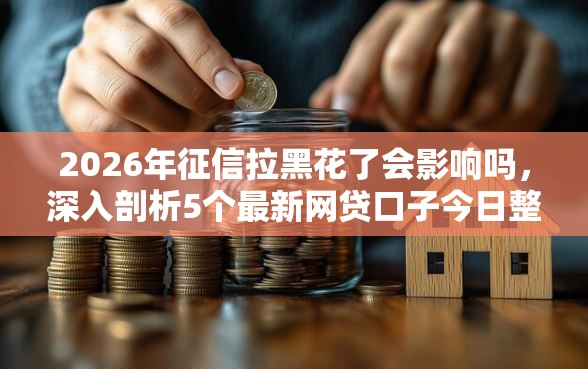 2026年征信拉黑花了会影响吗，深入剖析5个最新网贷口子今日整理这五个平台
