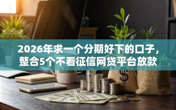 2026年求一个分期好下的口子，整合5个不看征信网贷平台放款快的软件