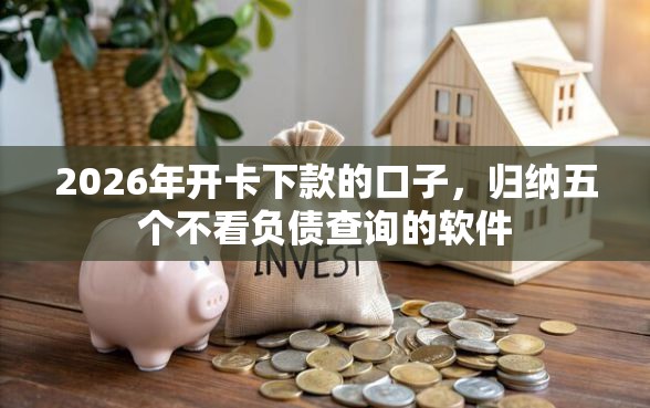 2026年开卡下款的口子，归纳五个不看负债查询的软件