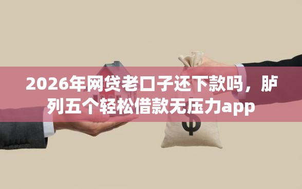 2026年网贷老口子还下款吗，胪列五个轻松借款无压力app