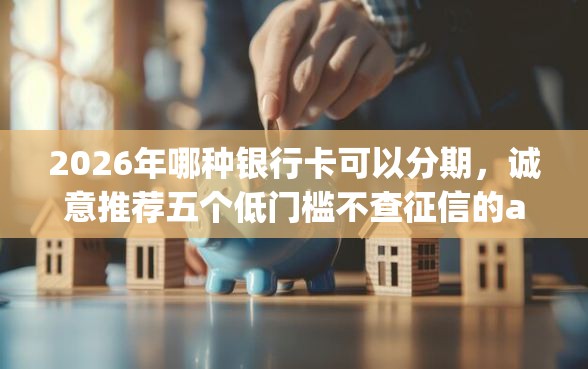 2026年哪种银行卡可以分期，诚意推荐五个低门槛不查征信的app