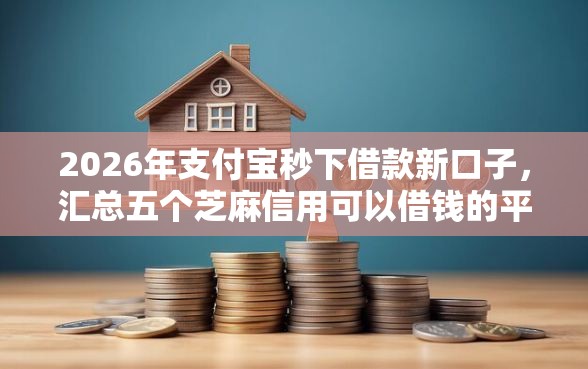 2026年支付宝秒下借款新口子，汇总五个芝麻信用可以借钱的平台