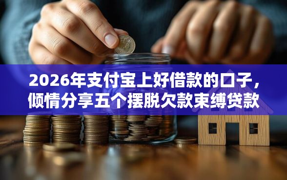 2026年支付宝上好借款的口子，倾情分享五个摆脱欠款束缚贷款新口子