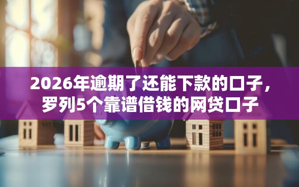 2026年逾期了还能下款的口子，罗列5个靠谱借钱的网贷口子