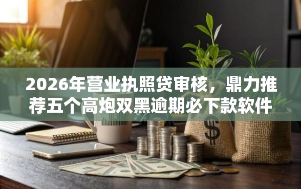 2026年营业执照贷审核，鼎力推荐五个高炮双黑逾期必下款软件