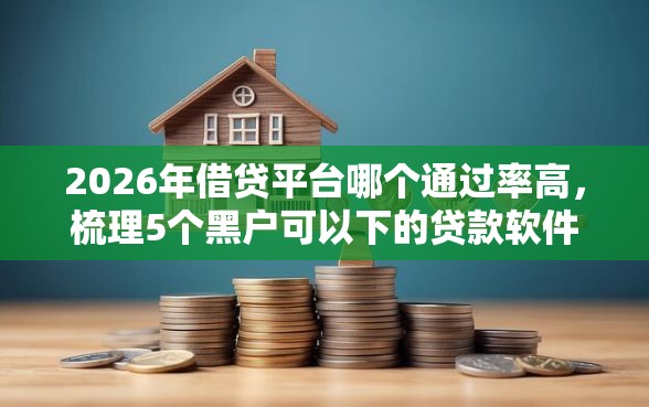 2026年借贷平台哪个通过率高，梳理5个黑户可以下的贷款软件