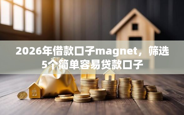 2026年借款口子magnet，筛选5个简单容易贷款口子