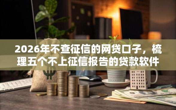 2026年不查征信的网贷口子，梳理五个不上征信报告的贷款软件