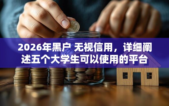 2026年黑户 无视信用，详细阐述五个大学生可以使用的平台