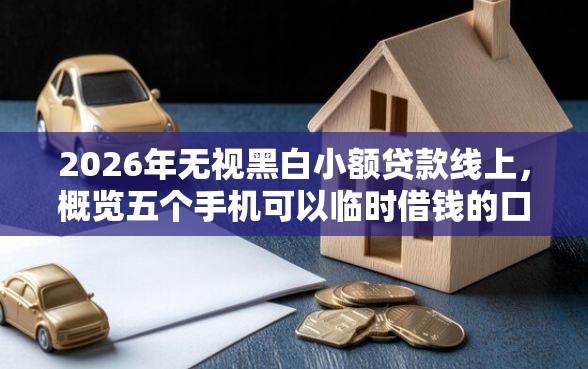 2026年无视黑白小额贷款线上，概览五个手机可以临时借钱的口子