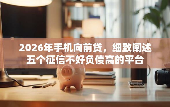 2026年手机向前贷，细致阐述五个征信不好负债高的平台