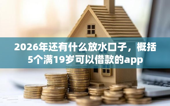 2026年还有什么放水口子，概括5个满19岁可以借款的app
