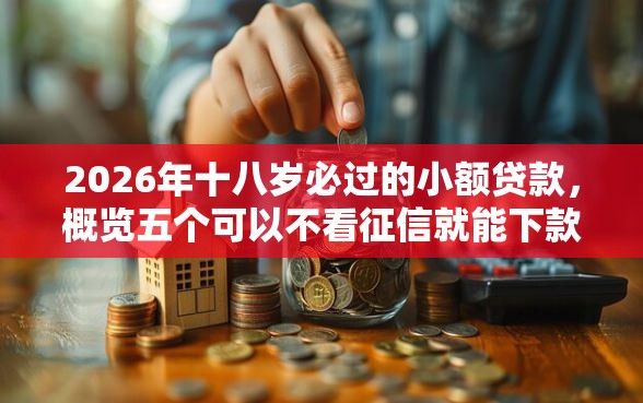 2026年十八岁必过的小额贷款，概览五个可以不看征信就能下款的口子