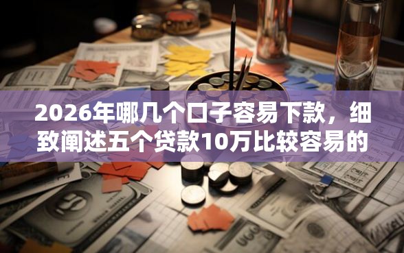 2026年哪几个口子容易下款，细致阐述五个贷款10万比较容易的软件