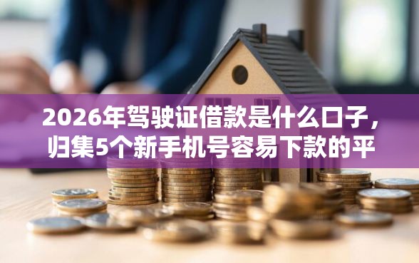 2026年驾驶证借款是什么口子，归集5个新手机号容易下款的平台