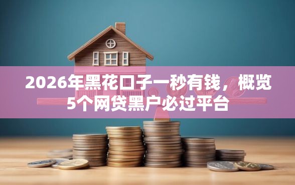 2026年黑花口子一秒有钱，概览5个网贷黑户必过平台