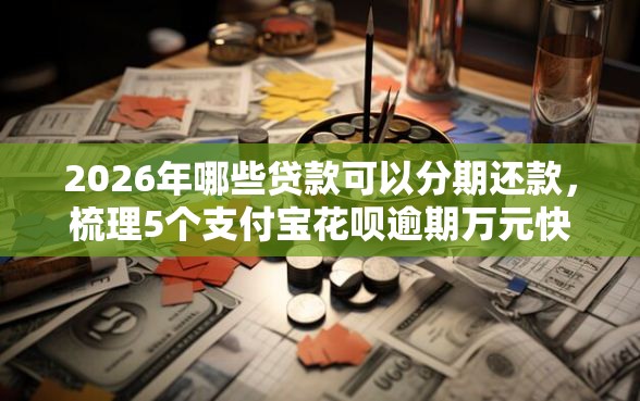 2026年哪些贷款可以分期还款，梳理5个支付宝花呗逾期万元快速贷款平台