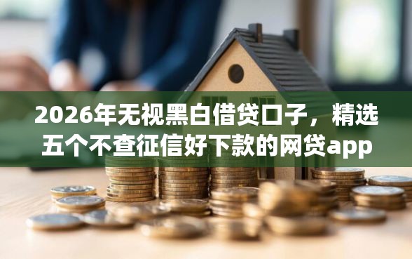 2026年无视黑白借贷口子，精选五个不查征信好下款的网贷app