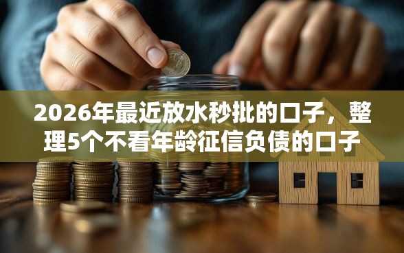 2026年最近放水秒批的口子，整理5个不看年龄征信负债的口子