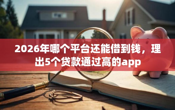 2026年哪个平台还能借到钱，理出5个贷款通过高的app
