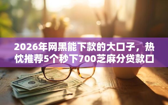 2026年网黑能下款的大口子,热忱推荐5个秒下700芝麻分贷款口子 2026年网黑能下款的大口子,热忱推荐5个秒下700芝麻分贷款口子