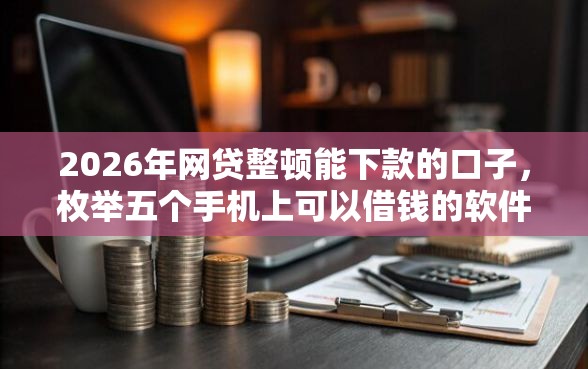 2026年网贷整顿能下款的口子，枚举五个手机上可以借钱的软件