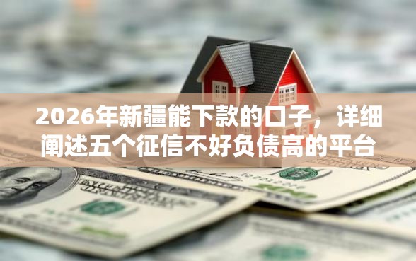 2026年新疆能下款的口子，详细阐述五个征信不好负债高的平台