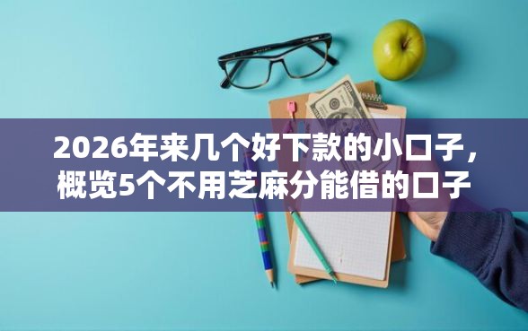 2026年来几个好下款的小口子，概览5个不用芝麻分能借的口子