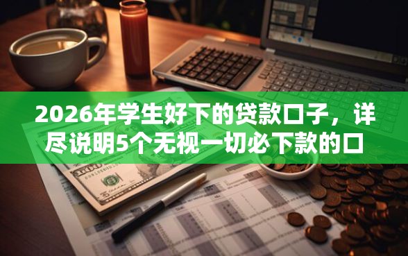 2026年学生好下的贷款口子，详尽说明5个无视一切必下款的口子