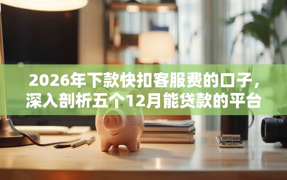 2026年下款快扣客服费的口子，深入剖析五个12月能贷款的平台