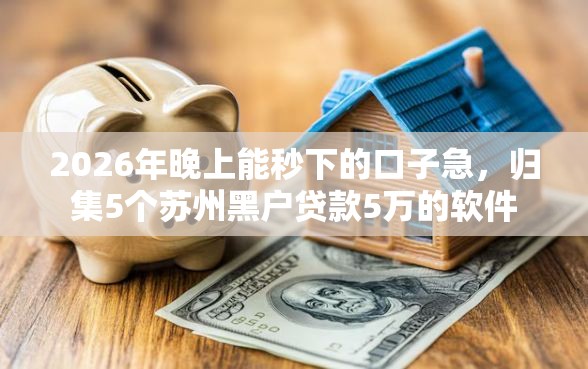 2026年晚上能秒下的口子急,归集5个苏州黑户贷款5万的软件 2026年晚上能秒下的口子急,归集5个苏州黑户贷款5万的软件